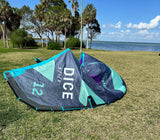 USED 2022 Dice SLS 12m - Duotone Kiteboarding Kite