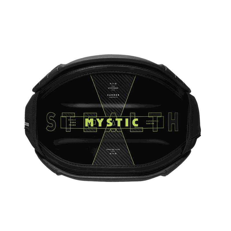 2025 Mystic Stealth Kite Harness Lime/Black