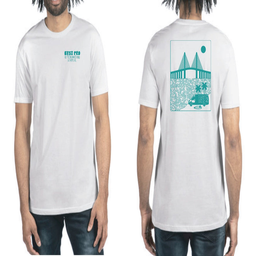 Best Pro Kiteboarding - The Skyway Beach T-Shirt