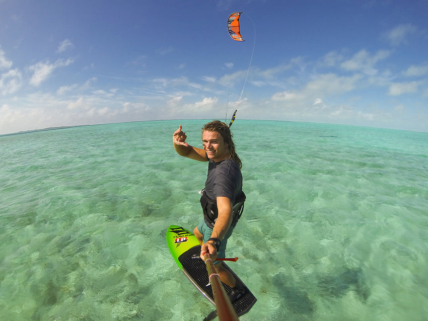 Kite-Hydrofoil Lesson