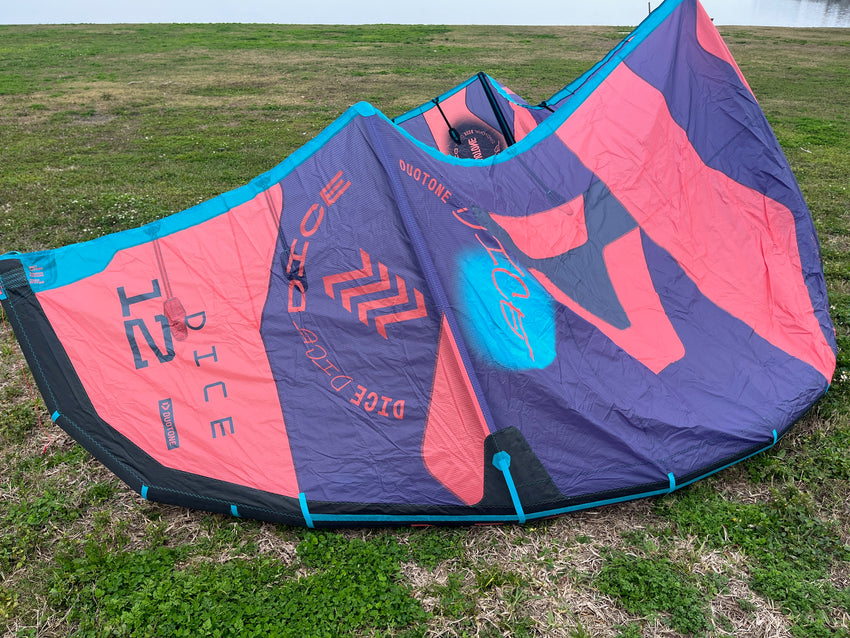 USED 2023 Dice SLS 12m - Duotone Kiteboarding Kite