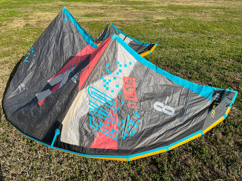 USED 2024 Evo DLab 8m - Duotone Kiteboarding Kite