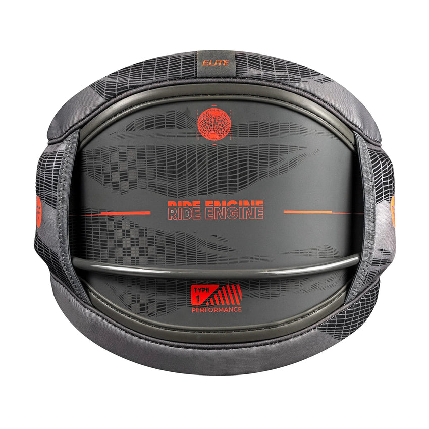 Ride Engine Elite Carbon Type 1 Hyperlock Kite Harness Graphite