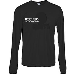 Best Pro Kiteboarding - Black Rashy Small Logo
