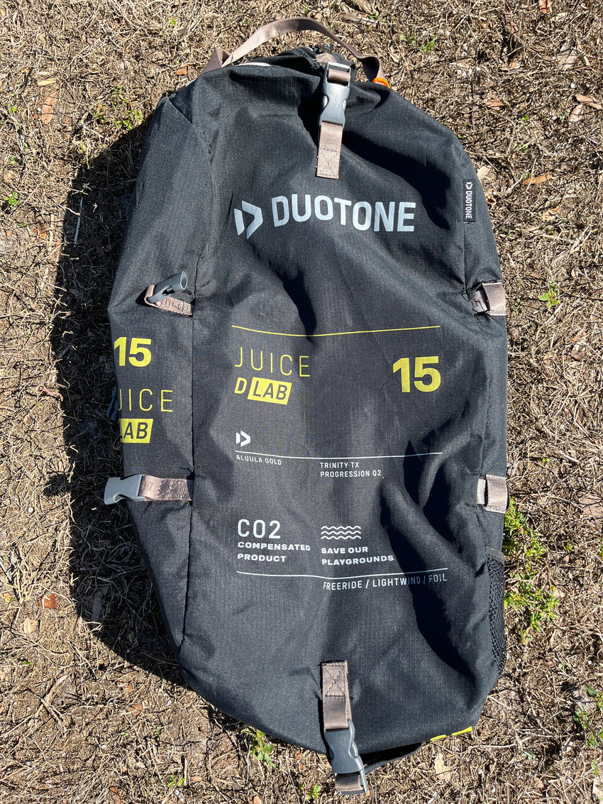 USED 2022 Juice D/Lab 15m - Duotone Kiteboarding Kite