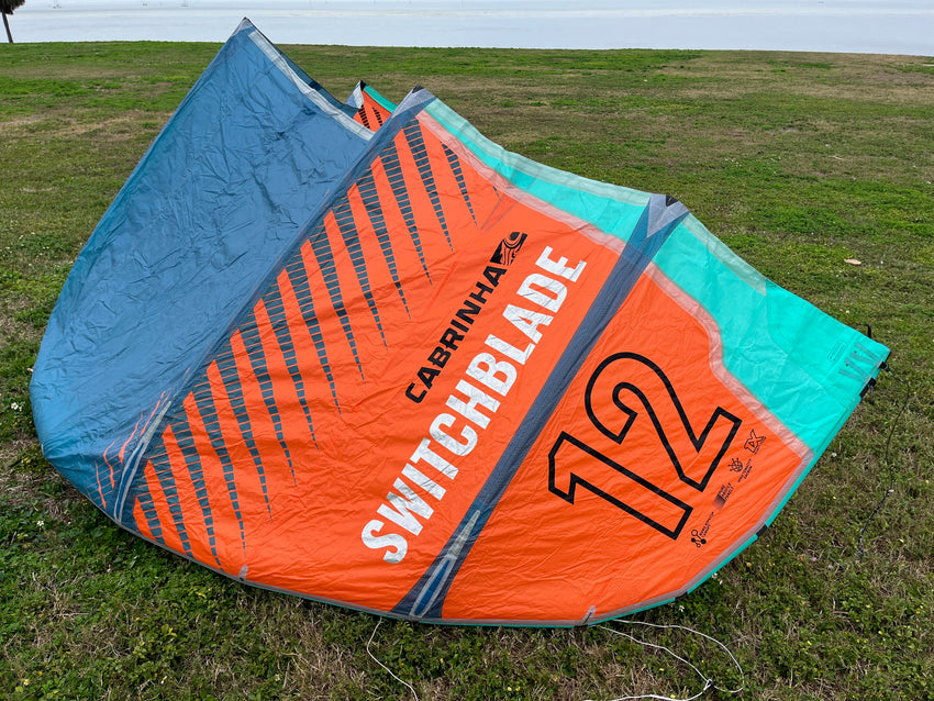 USED 2021 Switchblade 12m - Cabrinha Kiteboarding Kite