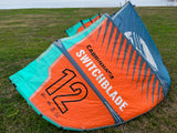 USED 2021 Switchblade 12m - Cabrinha Kiteboarding Kite