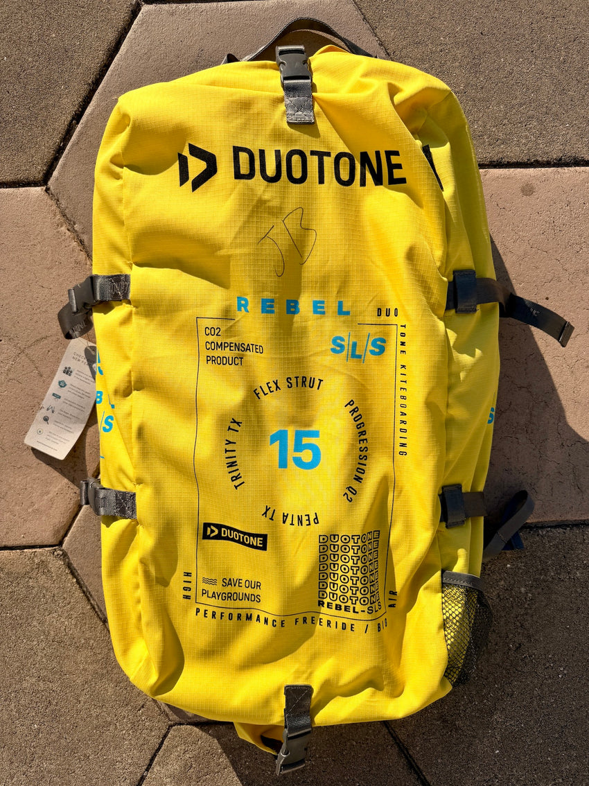 NEVER USED 2022 Rebel SLS 15m - Duotone Kiteboarding Kite