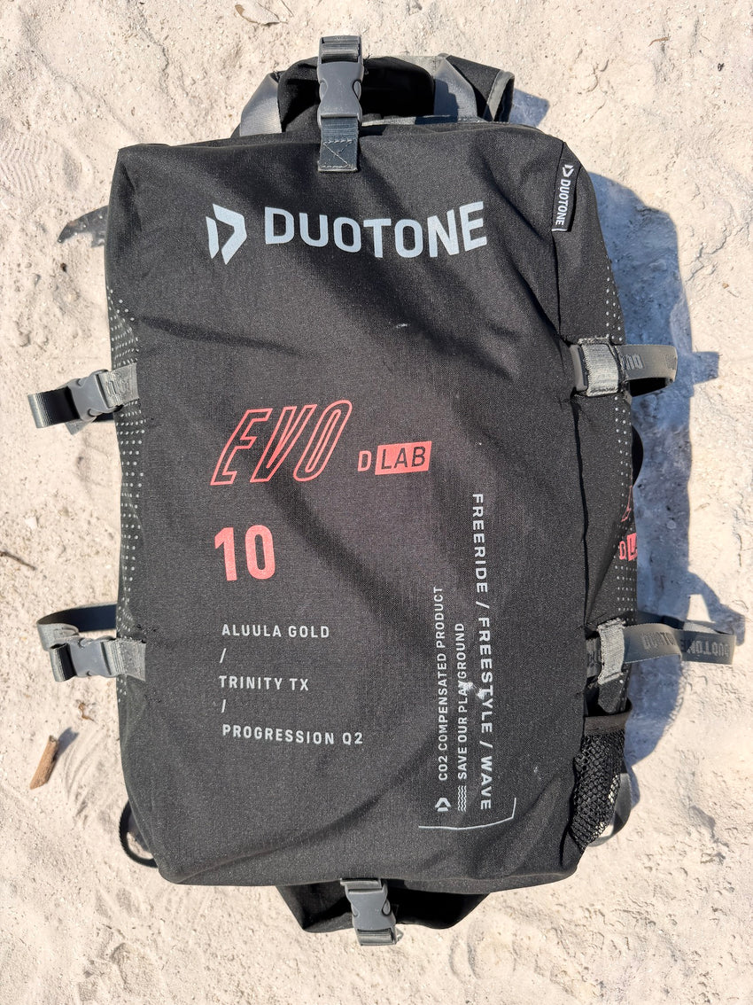 USED 23/24 Duotone Evo DLAB 10m Kiteboarding Kite