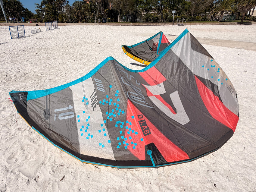 USED 23/24 Duotone Evo DLAB 10m Kiteboarding Kite