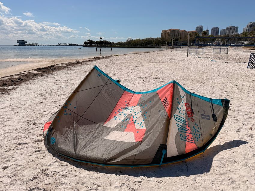 USED 23/24 Duotone Evo DLAB 8m Kiteboarding kite