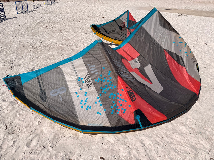 USED 23/24 Duotone Evo DLAB 8m Kiteboarding kite